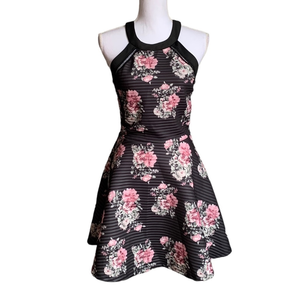 Crystal Doll Floral Skater Dress Size 5